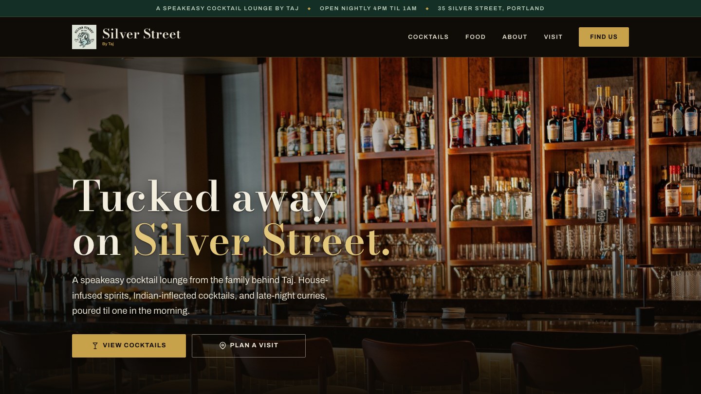 Silver Street by Taj website